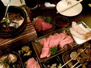 i can never say "no" to sashimi!